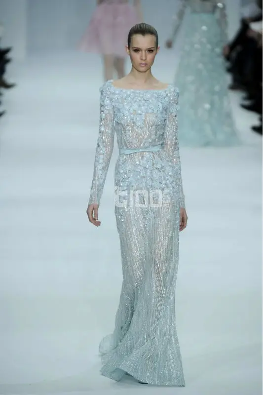 elie saab light blue dress