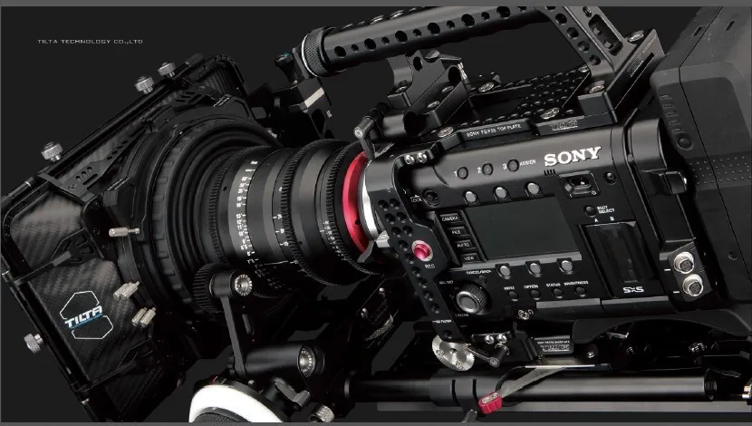 Tilta Pro Rig опорная клетка для камеры sony F5/F55 Базовая установка TT-F5-01 каркасная плита