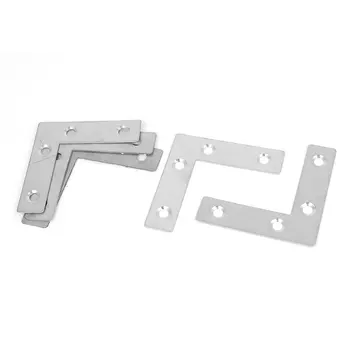 

UXCELL 60Mmx60mm Flat L Shape Corner Brace Plate Right Angle Bracket Support 5Pcs