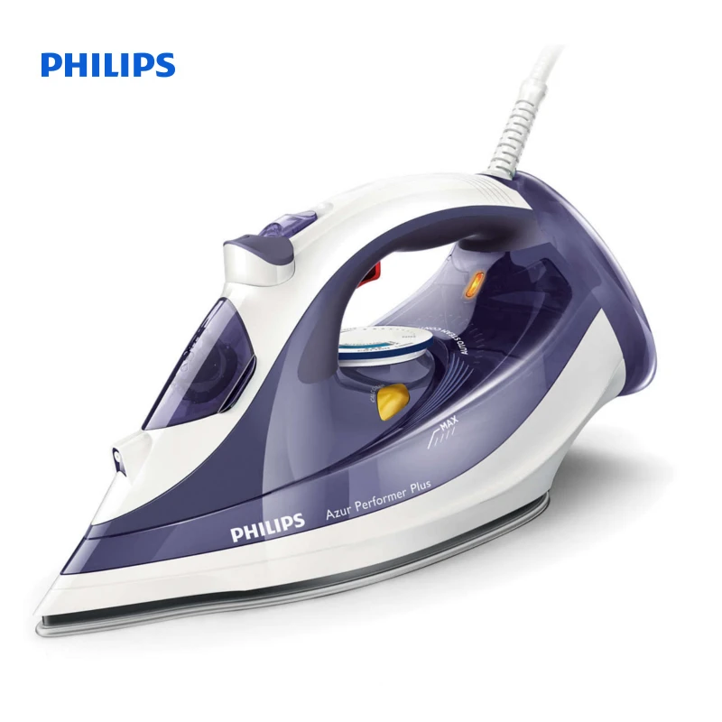 Philips Azur Performer Plus Steam iron 50g/min200g steam boost T-ionicGlide soleplate Safety Auto off GC4525/10 | Бытовая техника