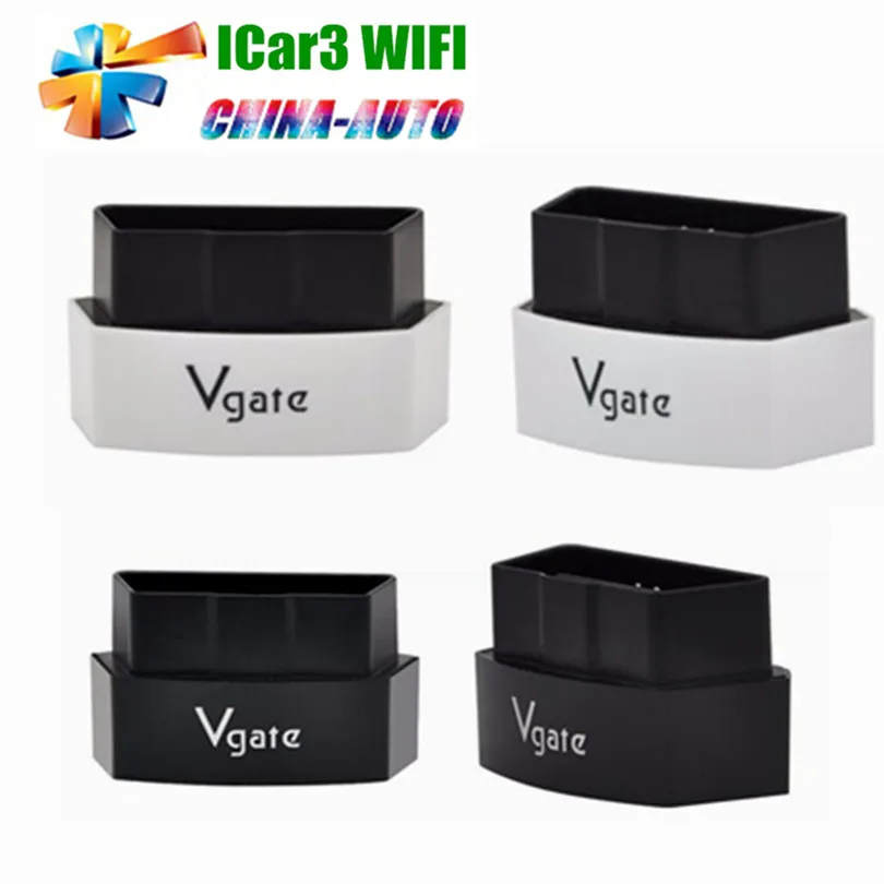 20pcs/lot DHL Free Vgate iCar3 Wifi ELM327 Vgate iCar3 Wifi OBDII ELM327 Auto OBD2 Scanner Car Diagnostic Interface For IOS