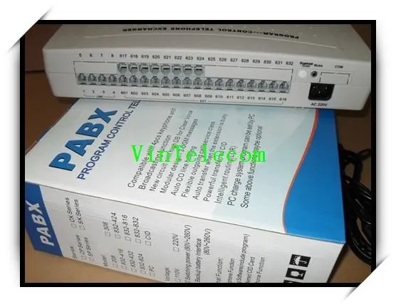 Китайский телефонный коммутатор завод VinTelecom CP832 телефон PABX система/PBX/телефонная система SOHO АТС-малый бизнес решение