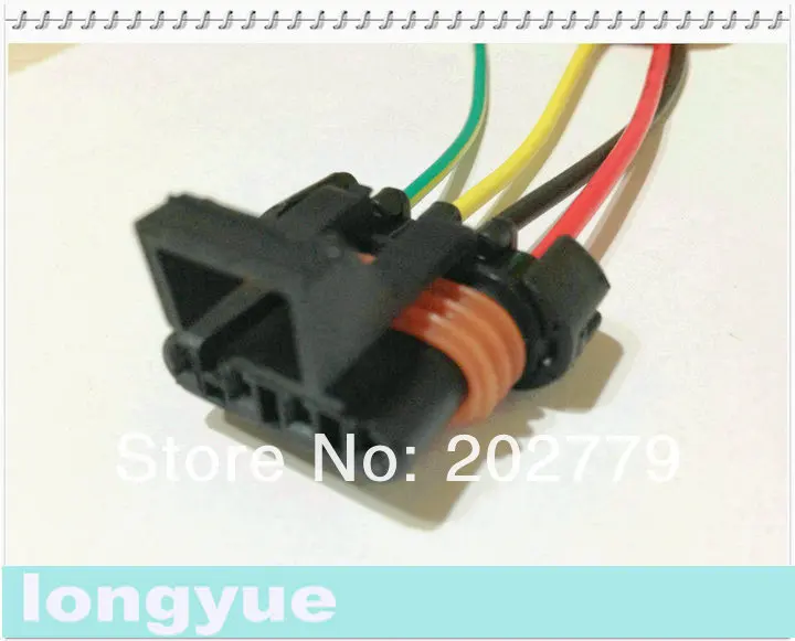 Longyue 10 шт. D580 LS1 LS6 Катушки зажигания Пигтейл женский разъем acdelco pt368 без каблука 15 см проволоки