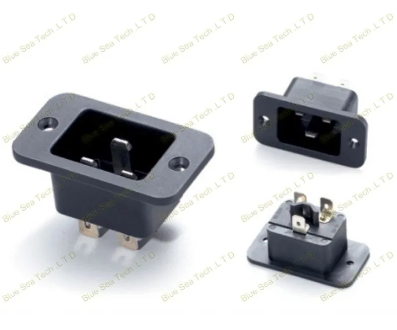 10 шт. 3Pin 10A/250 В AC Розетка, UPS розетка, гнездо pdu, IEC-C20 штекер
