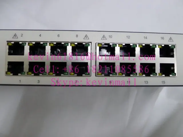 Коммутатор волокна MA5620-16, GPON или Терминал EPON ONT с 16 ethernet и 16 голосовых портов. FiberCore