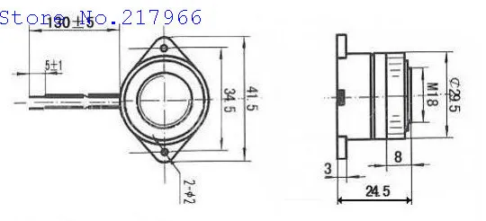 Пьезо зуммер 12 V-24 V, 3025 зуммер спираль