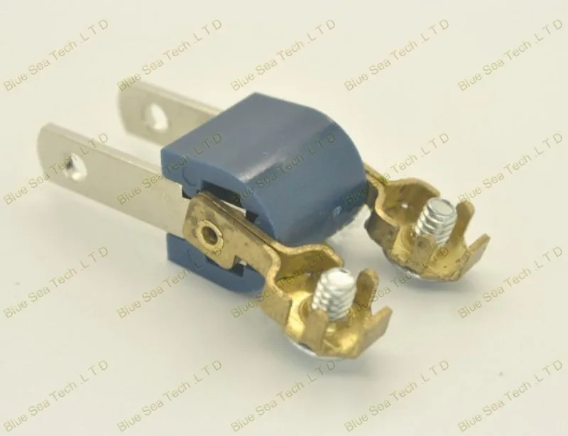 2 шт. 10A/250 В AC Мощность Кабельный разъем шнура, 2Pin мужской Мощность Съемный разъем, ABS + латунь Бесплатная доставка