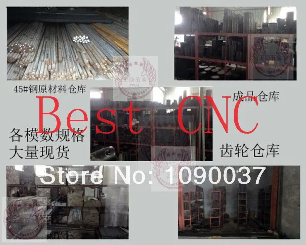 2Pcs 1Mod 1 Modulus 12x12x500mm High Precision Gear Rack steel+2Pcs 1M 25teeth 30tooth pinion cnc rack mod 1 rack