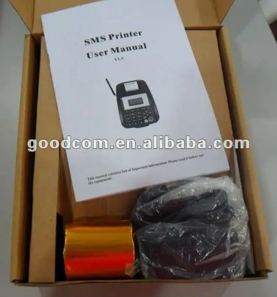 Дешевый GSM принтер GPRS для Airtime Top-up и для зарядки мобильного через USSD GPRS SMS STK