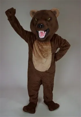 Лес диких животных Маскоты BEARCAT Маскоты костюм для взрослых Размеры персонажа из мультфильма карнавал наряд для вечеринки костюм нарядное платье sw853