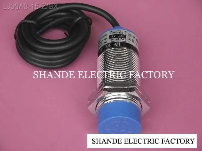 Индуктивный бесконтактный Сенсор, LJ30A3-15-Z/BX, NPN, 3-wire НЕТ, датчик приближения
