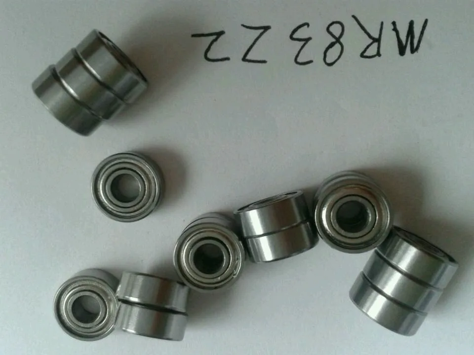 50 шт. высокого качества MR83ZZ(3*8*3) Мини подшипники 3*8*3 ABEC-3 MR83ZZ подшипник