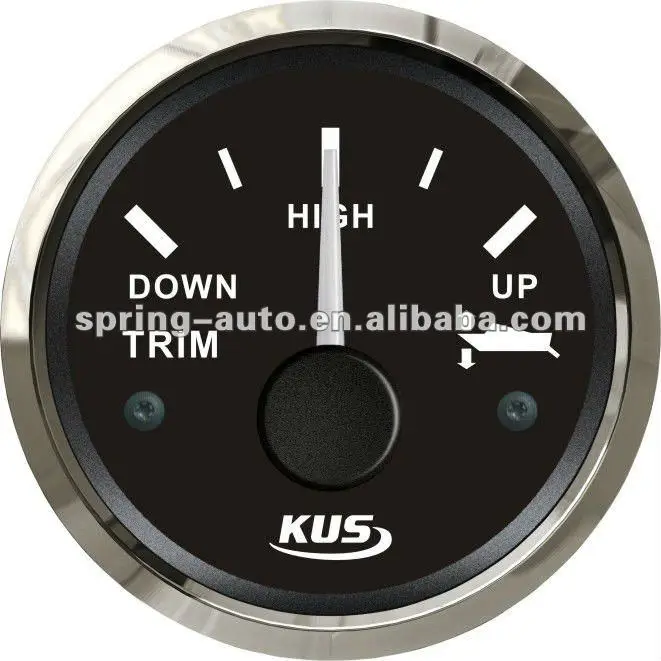 " 52 мм Отделка Gauge trim метр 12 В 24 В вниз-вверх KY09205 с подсветкой