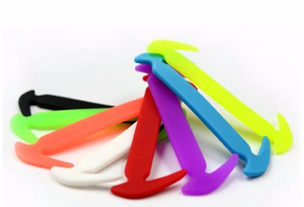 12 шт./компл. модные UnisexShoelaces силиконовые эластичные Водонепроницаемый не галстуком-бабочкой туфли с кружевным дизайном для легкого выжима и замок DDSLA1011