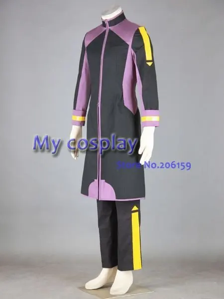 Аниме Vocaloid Косплэй Taito костюм для Для Мужчин's Косплэй пальто синий Taito плащ для Хэллоуина платье высокого качества