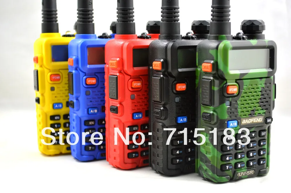 2 шт. BAOFENG UV-5R 5 Вт рация 136-174/400-520 МГц двухдиапазонный UHF/VHF портативный Ham двухстороннее радио 128CH UV5R