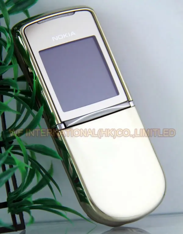 Разблокированный мобильный телефон NOKIA 8800 Sirocco GSM трехдиапазонная камера Bluetooth 8800D Русская клавиатура