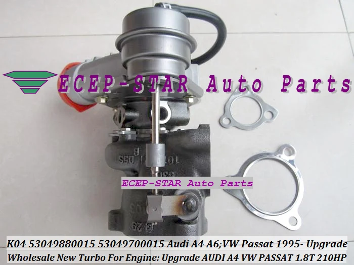 K04 K04-015 53049880015 53049700015 turbo Turbocharger For AUDI A4 A6 Upgrade VOLKSWAGE VW PASSAT 1.8T 1995- Upgrade 210HP 1.8L P (7)