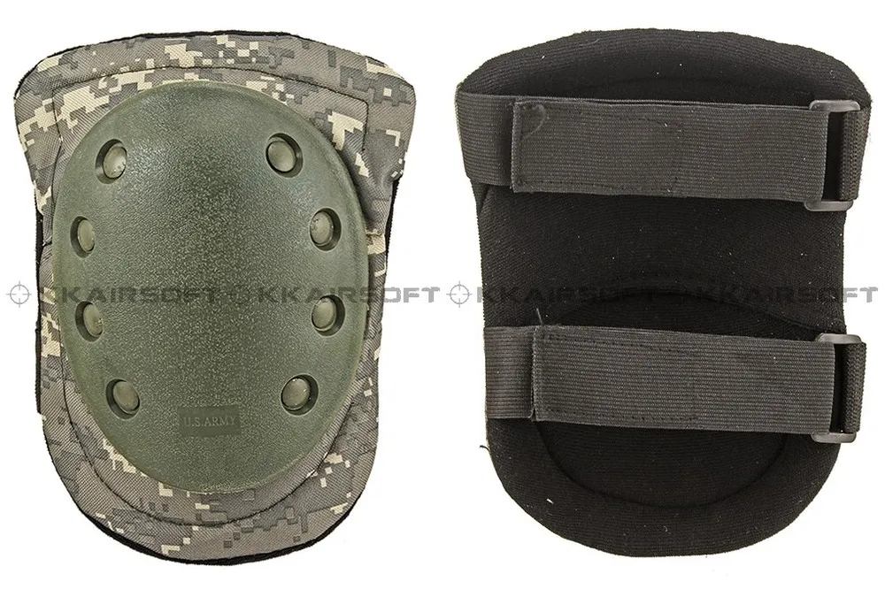Прочные наколенники SWAT Tactical Digital Camo BK MC песок Пейнтбол Военные наколенники и налокотники