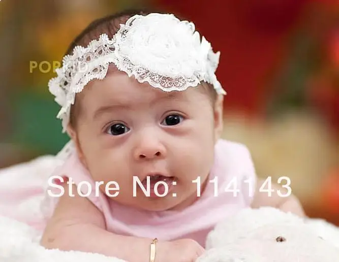 20 шт./лот Baby Nice цветок аксессуары для волос оголовье руководитель группы