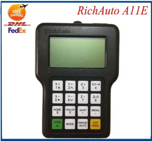 Richuto A11 ЧПУ DSP контроллер A11S A11E 3 оси, замена DSP 0501 контроллер для ЧПУ