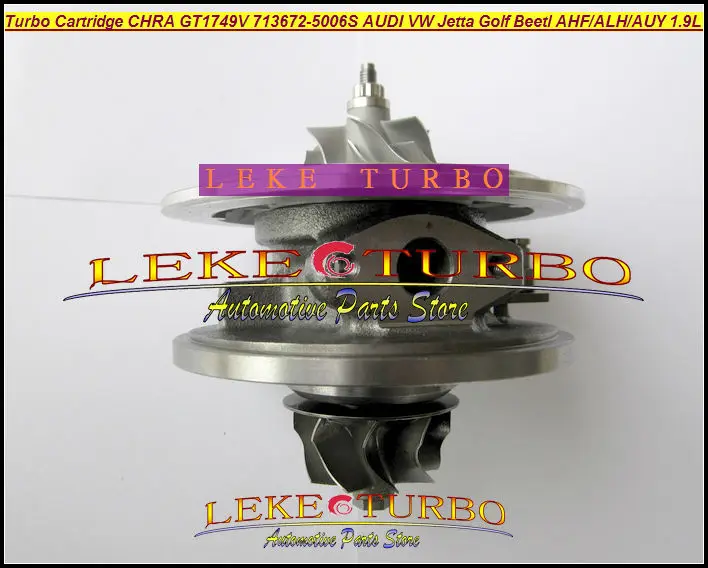 Turbocharger Turbo GT1749V 713672-5006S TURBO CARGRIDGE CHRA FOR AUDI AHF AUY 1.9L 110HP (3)