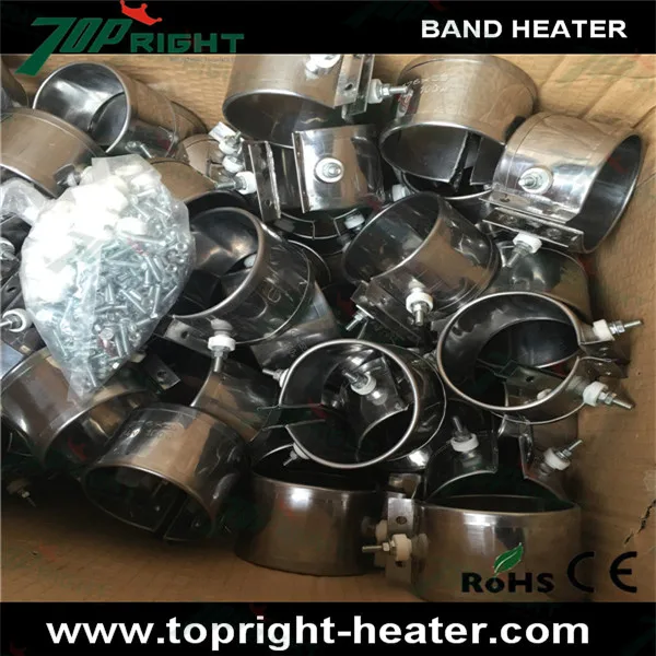 100W Industrial SUS304 Electric Mica Band Heater 76x55mm