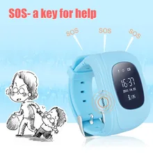 Smart Watch Kid Wristwatch Q50 SOS GSM GPRS GPS Locator Tracker Anti-Lost Smartwatch Child Guard for iOS Android