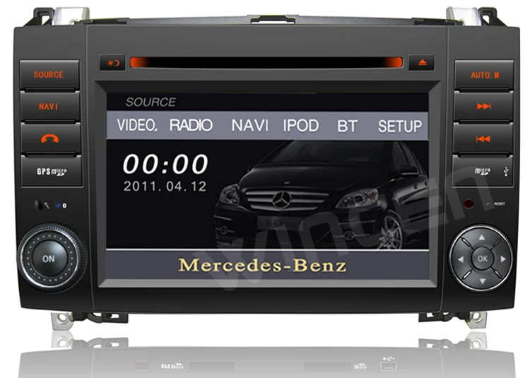 Dvd-плеер автомобиля для Benz W169 B W245 Vito Viano Sprinter с оригинальным поддержки меню Смарт-Парковка трек Дисплей Бесплатная доставка