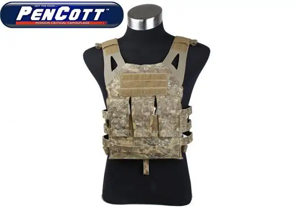 Badlands Бедленд Gen2 Джим паштет несущей PenCott Бедленд тактические жилет для Airsoft Navy Перейти плиты Перевозчик - Цвет: Badlands