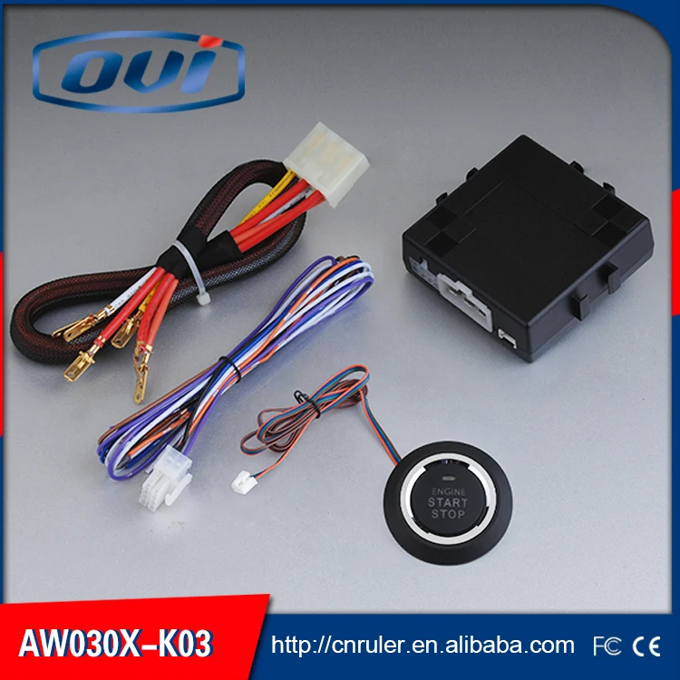 Universal car engine ignition switch push button start stop remote starterpush button engine