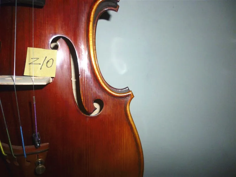 Stradivarius копия 1716, твердые деревянные скрипки части, черное дерево гриф 4/4 размер скрипки