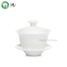 Zhenchangshun Weiß Keramik Gaiwan 100 ml 3,4 floz
