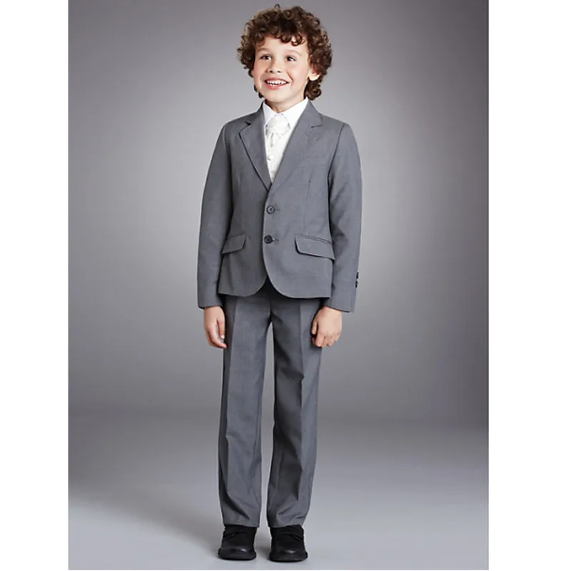 Kid Complete Designer Boy Wedding Suit Boys' Attire Boys' Formal Occasion Custom Made (Jacket