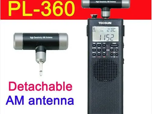 TECSUN PL360 PLL DSP с ЭТМ FM/AM/sw/lw PL-360