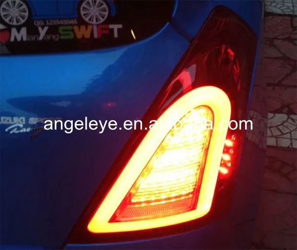 Для Suzuki для swift 2006-2010 год полный светодиодные задние свет Подсветка красного цвета WH