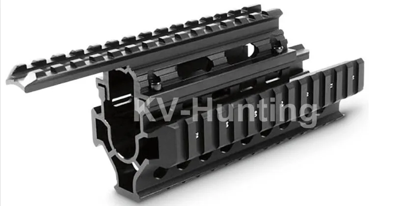 

Airsoft AK 47/74 Airsoft Paintball RIS Quad Rail mount Tactical Handguard Rail with 12 covers