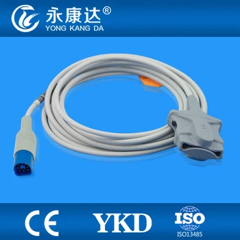 

for HP Adult silicone spo2 sensor, 8pin pulse oximeter spo2 probe