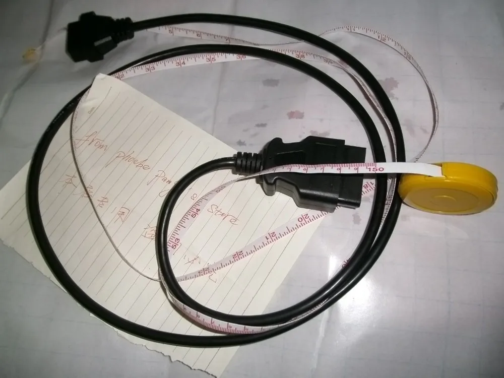 FINETRIP 5 шт. CNPAM 1,5 м Удлинительный кабель 16 контактов ELM327 OBD II OBD2 соединитель для удлинителя Авто Диагностический адаптер для прибора