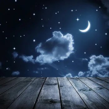 

Newborn Photography Backdrop,Custom Baby Photo Background for studio photography,Moon Night Photoshoot printed drops D-5976