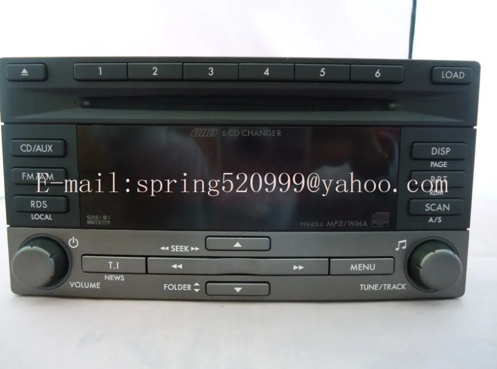 Matsushita 6 CD changer тюнер 86201SC440 для SUBRU Forester автомобильный Радио CQ-EF7770AJ CD плеер сделано в Японии