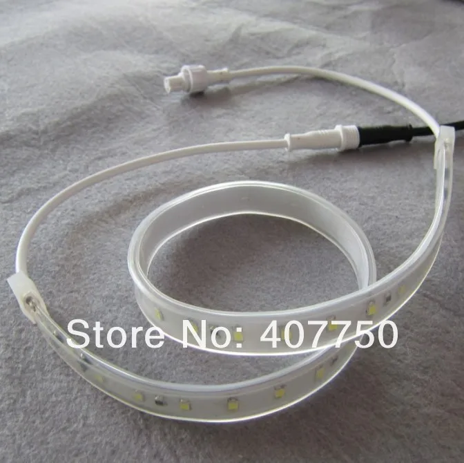 Новый Тип SMD 5630 64LED за метр 22 Вт Водонепроницаемый IP65 Гибкие светодиодные полосы 5 м/лот для AC220V/230 В