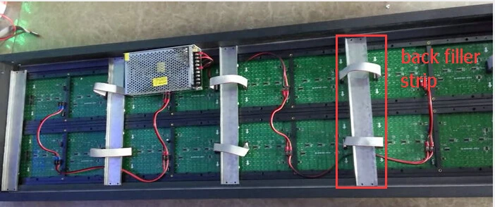 Открытый красный светодиод перемещения текстовый показ led sceen светодиодная вывеска, напольный табло p10 16*128 пикселей Дор матрицы