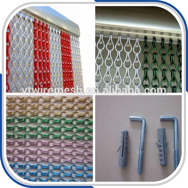 Unique Aluminium chain link fly screen for door and windowfly screenfly door screenswindow fly