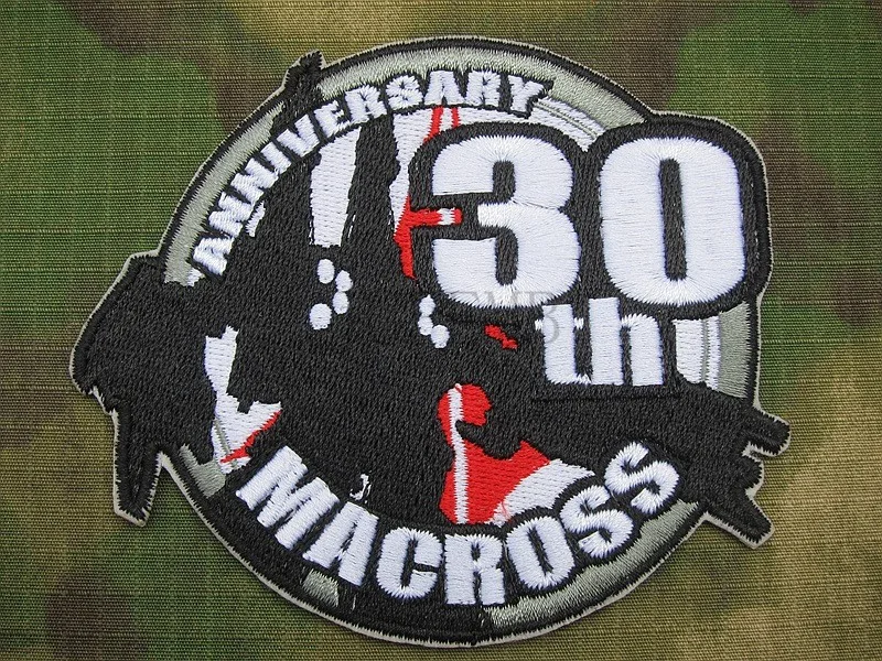 Robotech Macross 30-летняя команда вышитые патч B2537