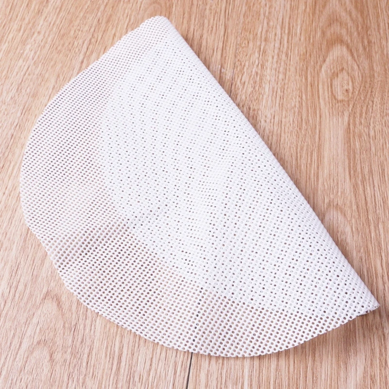 1 шт. 24 см Белый силиконовый отпариватель с тусклой сумкой антипригарный кухонный