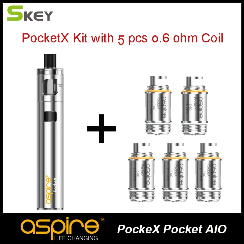 Prix pour Aspire nouvelle arrivée cigarette électronique kit aspire pockex poche aio kit avec 5 pcs 0.6 ohm 316L SS U Tech Bobine Sur vente Prix pour Aspire nouvelle arrivée cigarette électronique kit aspire pockex poche aio kit avec 5 pcs 0.6 ohm 316L SS U Tech Bobine Sur vente