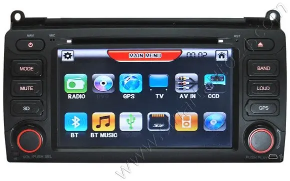 DVD Player for MG ZT/Rover 75 with RDS 