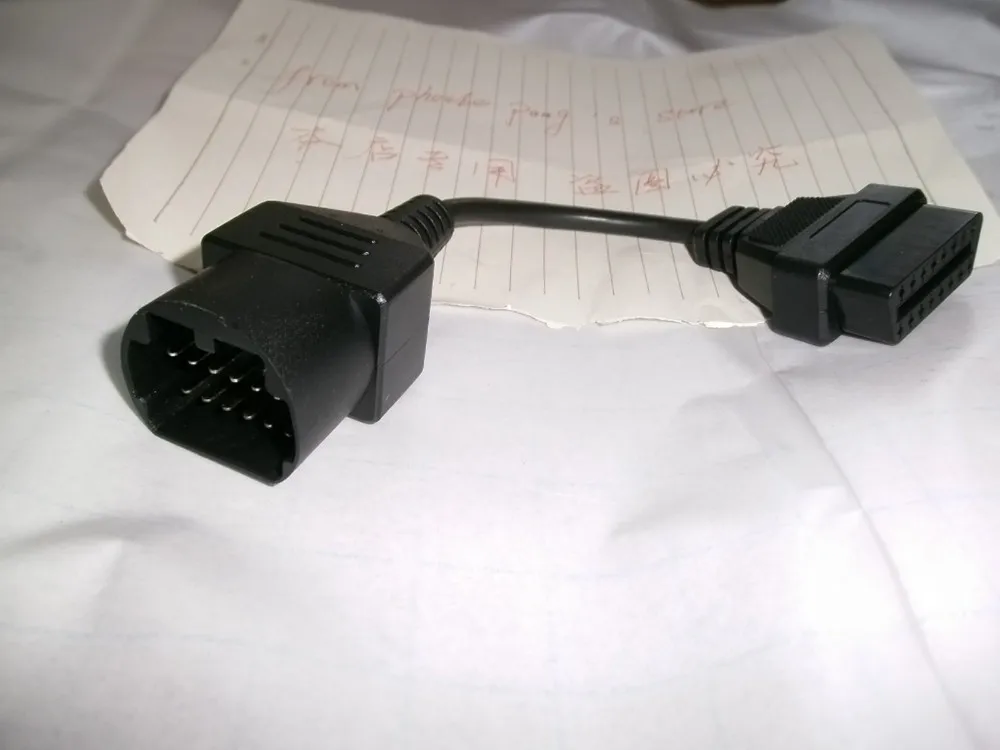Опт и розница 10 шт. Высокое качество OBD OBDII Диагностический кабель для Mazda 17 Pin 17pin к OBD2 16-контактный кабель