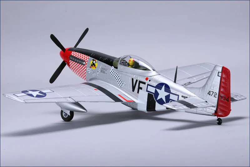 P51 Mustang самолета warbirdii 800 мм с версия PNP